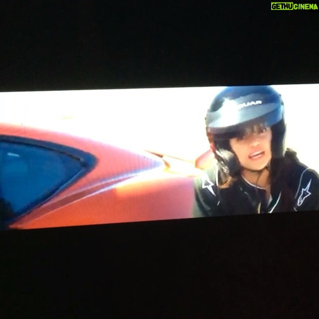 Michelle Rodriguez Instagram - http://youtu.be/rKVEsicKkms This was so much fun the wheels lift off the ground at at 165 the wind starts to push me off the straightaway at 180 you have to maintain light corrections on the steering wheel every 3 seconds and at 200 miles an hour I'm just grateful not to spin out as I lightly try to slow her down. This cat roars that's for sure.