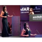 Michelle Rodriguez Instagram - Thank you @amfar and #Milano for the Love and Love you @azzedinealaiaofficial For Making me feel like a Princess ❤️