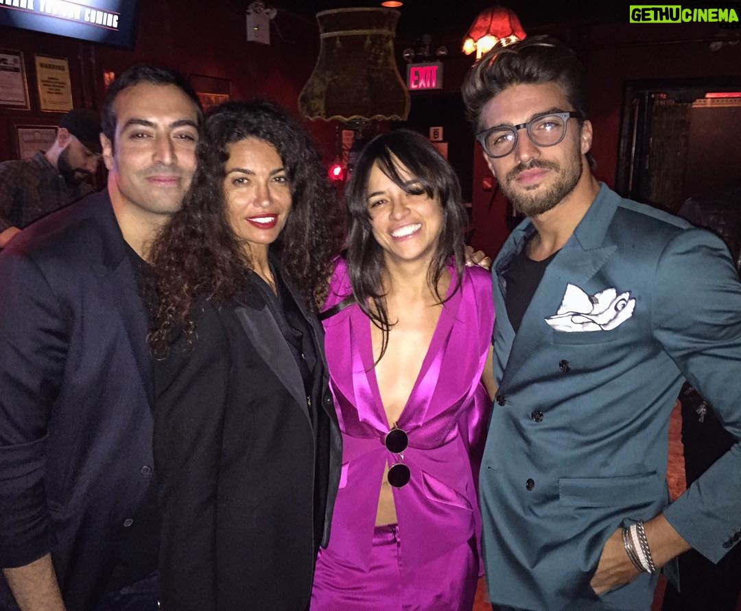 Michelle Rodriguez Instagram - @ritaora's gig reunited with these guys !!! #NYFW