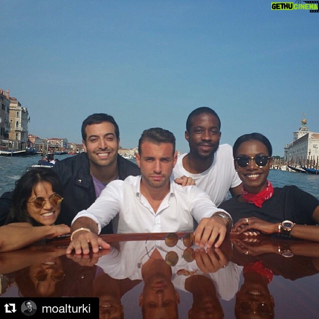 Michelle Rodriguez Instagram - #Repost @moalturki with @repostapp. ・・・ Tourists for the day #Venice 🇮🇹❤️
