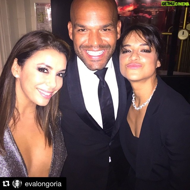 Michelle Rodriguez Instagram - #Repost @evalongoria with @repostapp. ・・・ Hanging with the beautiful @mrodofficial and @amaurynolasco in #Cannes #MadMax #BadAssBitch #Friends