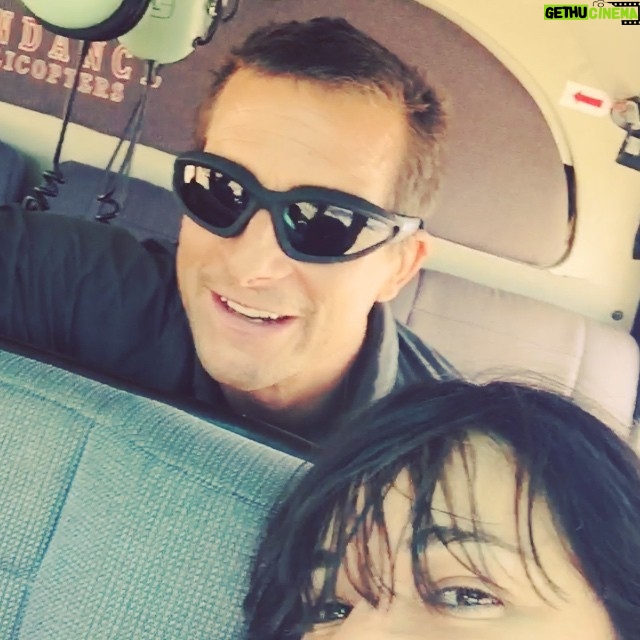 Michelle Rodriguez Instagram - I'll ride with you Anytime #Bear Grylls, I love it when my limits are tested tried and endured, your the best