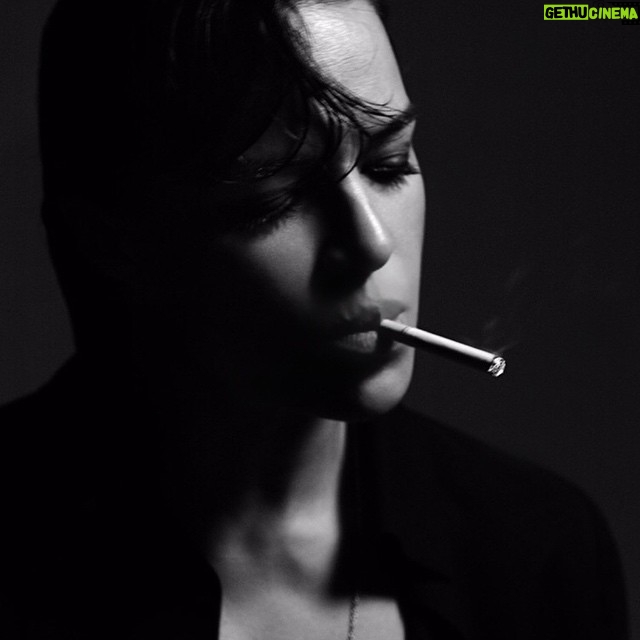 Michelle Rodriguez Instagram - Why are unhealthy cigarette shots reminding me of how sexy Paris is? Talk about decades of propaganda still love those old Hollywood shots of Brando Marlene James Dean & McQueen with a stogie in their mouth
