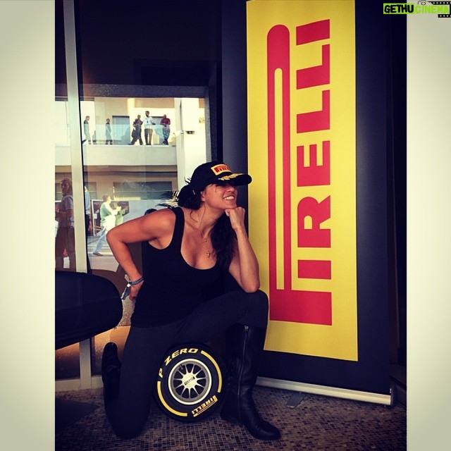 Michelle Rodriguez Instagram - Thanks @pirelli @khaled_KJ @afefJay for the tour mad love...