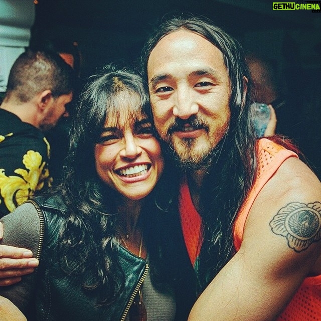 Michelle Rodriguez Instagram - Repost @steveaoki Love this worldwide sensation chaser... Steve loves making people feel good, amazing vibes brother Respect