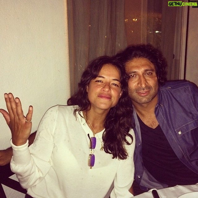 Michelle Rodriguez Instagram - Fun dinner