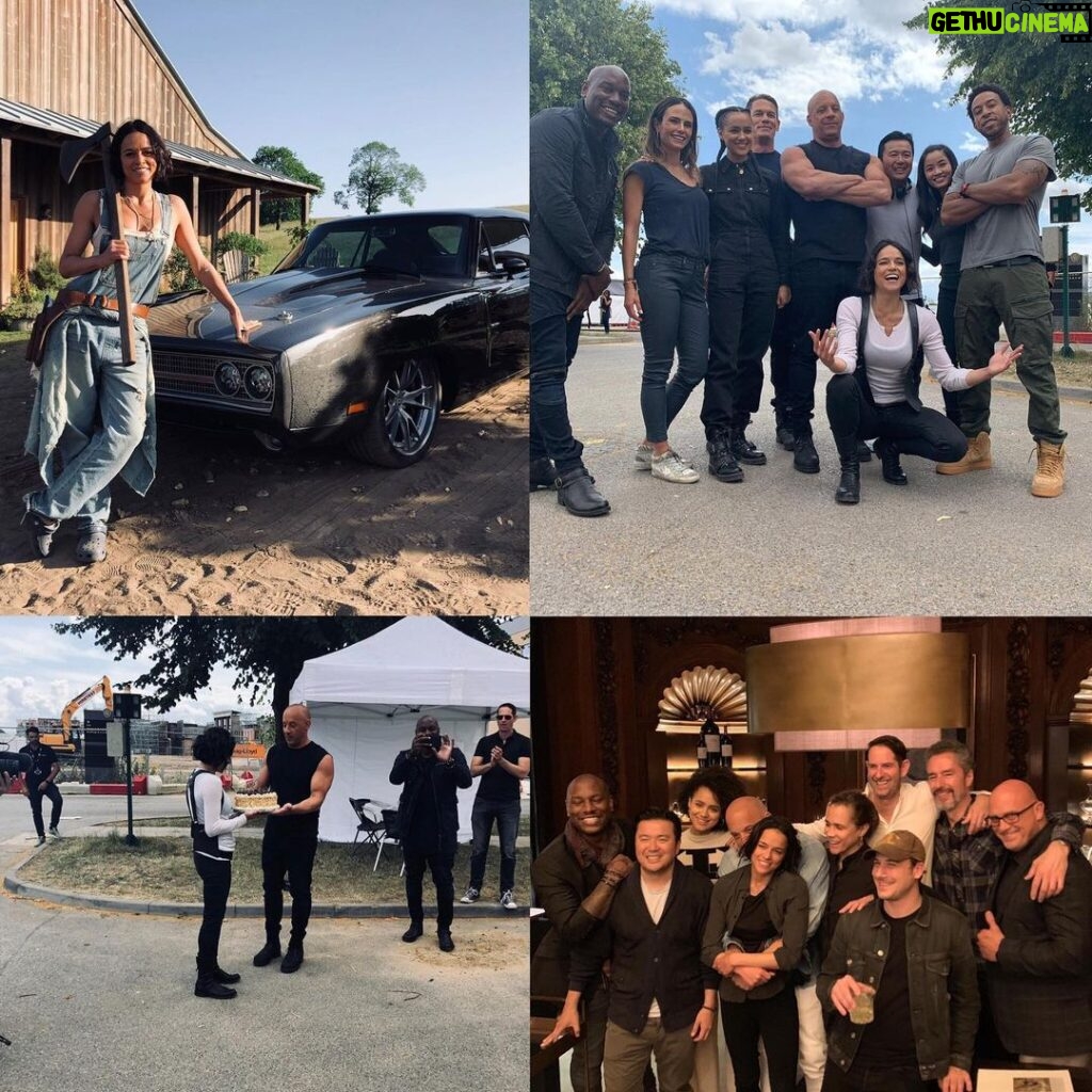 Michelle Rodriguez Instagram - Close to the finish line of the 9th installment of the Fast & Furious Saga. England has treated us well, the crew has been amazing & this feature has been so open to the feminine voice I’m happy to see the women kill it on set. Much love to the team that keeps the legacy thriving & to all the fans 💞 your loyalty & love keeps me grounded, I hope you all enjoy what’s in store for this next one, it’s got a lot of surprises.