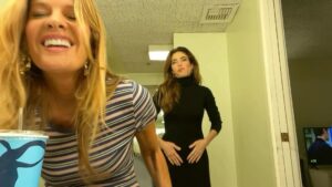 Michelle Stafford Instagram - Between scenes with Amelia and Michelle … @ameliamheinle #embarrassingGeorgiaandNatalia #YR
