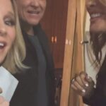 Michelle Stafford Instagram - A little SKIN NATION BTS 💛 with some of my favorite people 💛💛💛💛 @lauralee_bell @therealmichaeldamian @skinnationbeauty #iamskinnation