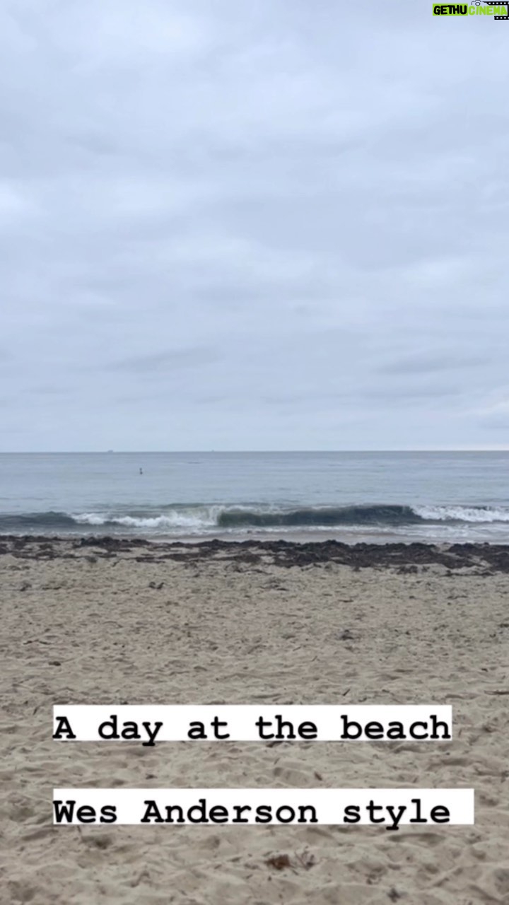 Michelle Stafford Instagram - A Day at the Beach. Wes Anderson. Inspo, the hilarious @lindseygurk