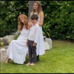 Michelle Stafford Instagram - During a photo shoot for an upcoming Magazine. My daughter understood the assignment. My son….
