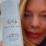 Michelle Stafford Instagram - Love love love this Refresh face wash!! if you have never bought anything from Skin nation, we are offering 25% off to anyone new to the company!! Go to skinnation.com and use this code SNnew25 at the check out 💛💛💛 #iamskinnation