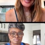 Michelle Stafford Instagram - I love you all for coming to my LIVE today to celebrate @agathaachindu and her book #bountifulcookingcookbook if you were not able to make it, you can see it here while I make one of the recipes from Agatha‘s book!! Go buy it on @amazon Whoo hoo I love you mama!! @agathaachindu #friendsforever