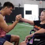 Mickey Gall Instagram - I got to teach some boxing to this little superstar @aubrey_beast20 last week @barwismethods . She is going back home to Ohio we are all going to miss her beautiful smile and energy so much . I’m excited to connect her with my friends @immortalmartialarts so she can continue her training at home! 📸 @adlergarfieldphoto Barwis Performance Center of South Florida