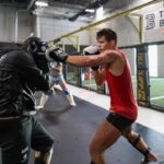 Mickey Gall Instagram - Workin w the international treasure @coachstrout at @killcliff_fc 🥊👊 Kill Cliff FC
