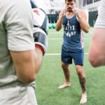 Mickey Gall Instagram - Been teaching the pro hockey players some fighting @barwismethods . All of these beasts will be more than ready to throw down this year without hesitation. They will be armed with techniques, tactics, strategy, and savagery. If you are one the guys I have been working with comment so me and my people can follow you and watch you kick ass in all ways this year 📸 @adlergarfieldphoto Barwis Performance Center of South Florida