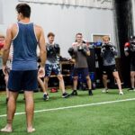 Mickey Gall Instagram - Been teaching the pro hockey players some fighting @barwismethods . All of these beasts will be more than ready to throw down this year without hesitation. They will be armed with techniques, tactics, strategy, and savagery. If you are one the guys I have been working with comment so me and my people can follow you and watch you kick ass in all ways this year 📸 @adlergarfieldphoto Barwis Performance Center of South Florida