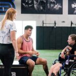 Mickey Gall Instagram - I got to teach some boxing to this little superstar @aubrey_beast20 last week @barwismethods . She is going back home to Ohio we are all going to miss her beautiful smile and energy so much . I’m excited to connect her with my friends @immortalmartialarts so she can continue her training at home! 📸 @adlergarfieldphoto Barwis Performance Center of South Florida