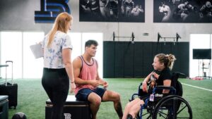 Mickey Gall Instagram - I got to teach some boxing to this little superstar @aubrey_beast20 last week @barwismethods . She is going back home to Ohio we are all going to miss her beautiful smile and energy so much . I’m excited to connect her with my friends @immortalmartialarts so she can continue her training at home! 📸 @adlergarfieldphoto Barwis Performance Center of South Florida