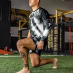 Mickey Gall Instagram - Rounding out Dragon Slayer week with the legend @mickeygall showing off the versatility of our apparel both on AND off the mat. Stretch material is perfect for recovery.