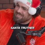 Mickey Gall Instagram - Santa Is real to us! @candicehorbacz explains how it’s actually true on The @cancelledweekly HOLIDAY SPECIAL is out now starring @evalovia @mickeygall & @gerarddgaf #merrychristmas