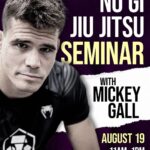Mickey Gall Instagram - I’m teaching a no gi jiu jitsu seminar next Saturday Aug 19th @5150martialarts If you are in the New York/ New Jersey area come thru I’m going to be showing some killer stuff 💎🔥 845-348-0059 or reach out to @5150martialarts for more information. Lookin forward to seeing ya 5150 Martial Arts