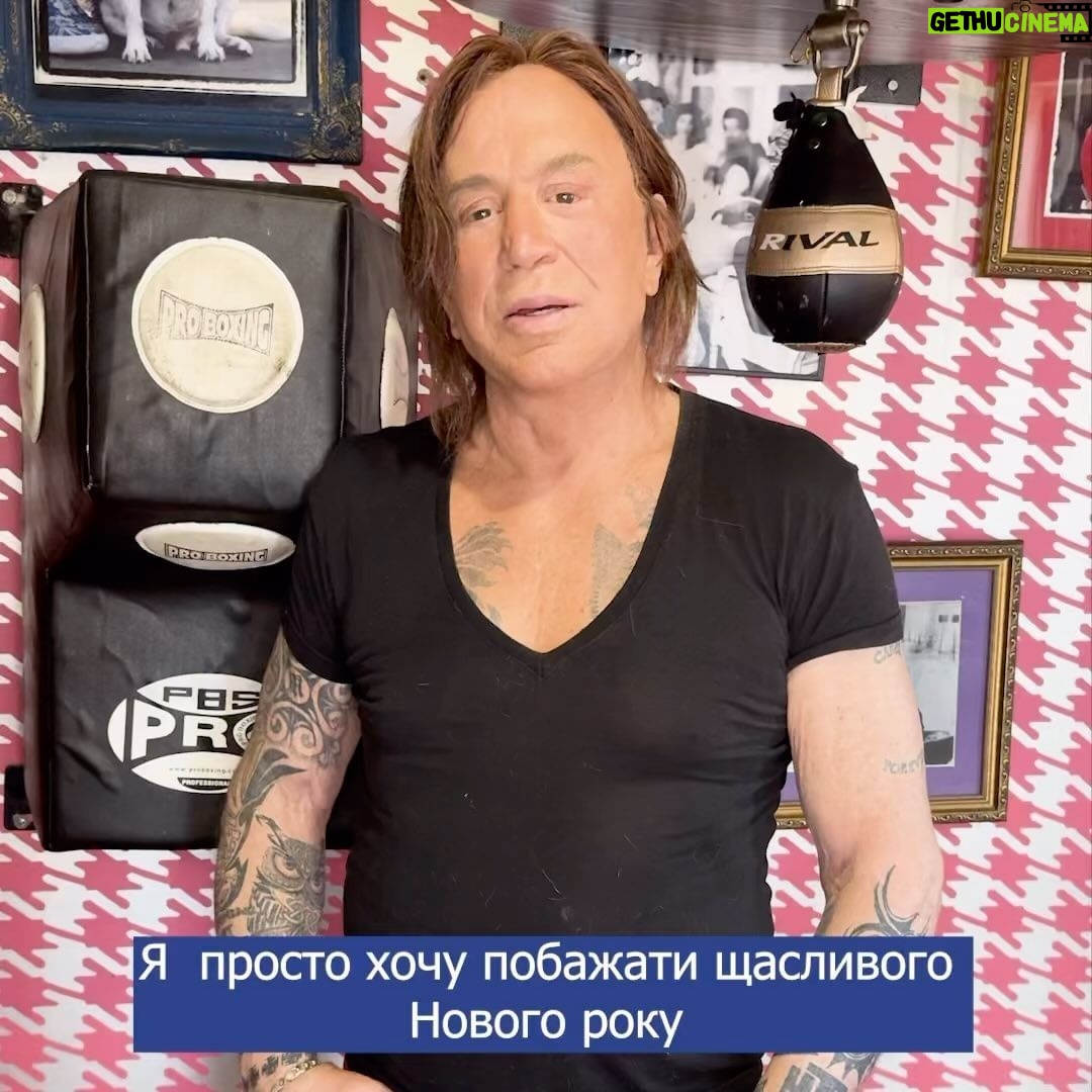Most liked Instagram photo of Mickey Rourke
