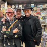 Micky Dolenz Instagram - Posted by Henry Diltz Photography- “Athens, GA, the other week, where Micky Dolenz released his EP of four R.E.M. songs. Here we are in Wuxtry records: Michael Stipe, his manager Bertis, and my ole pal Micky. What a happy occasion!” @henrydiltz #henrydiltzphotography #mickydolenz #michaelstipe #rem @michaelstipe @rem #dolenzsingsrem Wuxtry Records-Athens