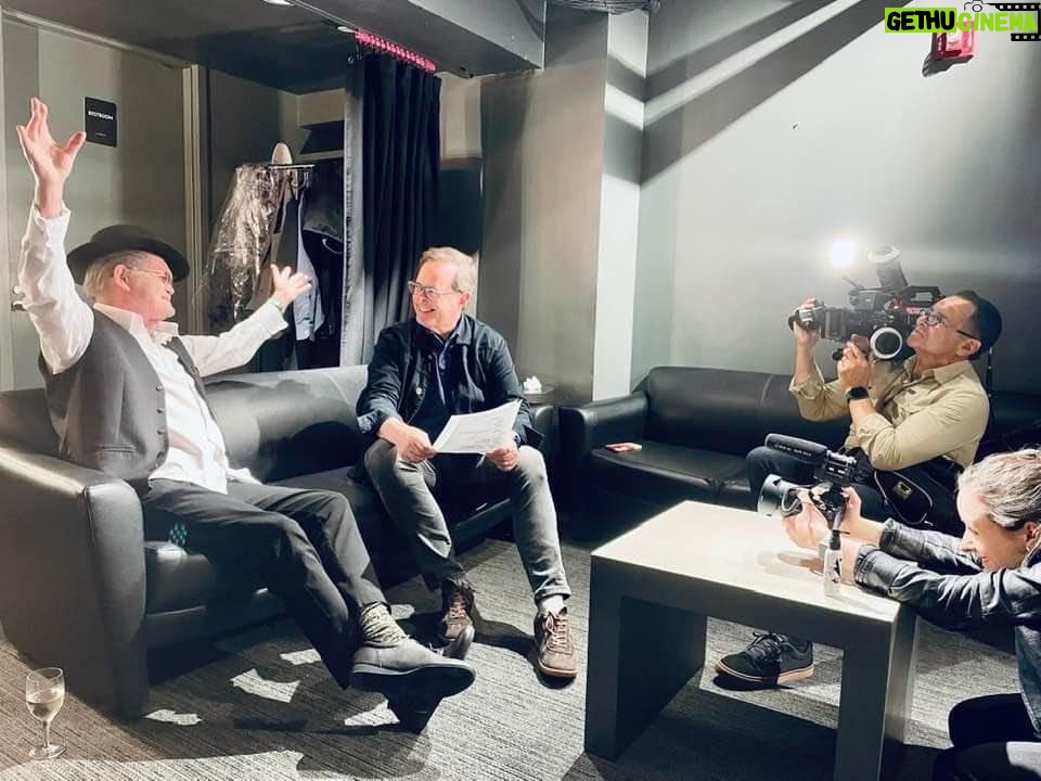 Micky Dolenz Instagram - MICKY & MASON -- Two weeks from today, watch Anthony Mason profile Micky Dolenz on CBS Mornings, on the anniversary of the release of "Last Train To Clarksville."