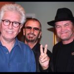 Micky Dolenz Instagram - Happy Birthday Ringo Starr… Peace and Love!❤️✌🏻#happybirthdayringo #ringostarr #grahamnash #mickydolenz #ihearditsyourbirthday @ringostarrmusic