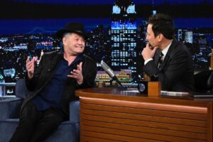 Micky Dolenz Instagram - Live from New York... it's a sneak peek of Micky on The Tonight Show Starring Jimmy Fallon! Who's ready to watch? 👀 

Tune in tonight at 11:35/10:35c!

📸: Todd Owyoung/NBC