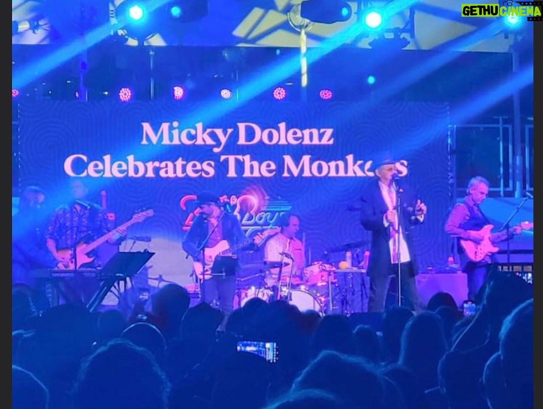 Micky Dolenz Instagram - We had a great time on The Beach Boys/Monkees Celebration Cruise… Nice to be back with the band! #beachboyscruise #themonkees #mickydolenz #norwegianpearl #sixthman
