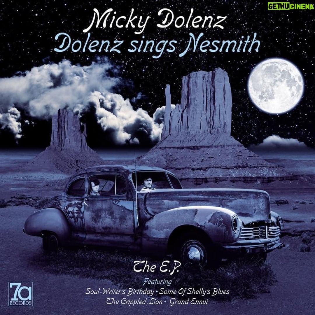 Micky Dolenz Instagram - 7A Records announces the release of a brand new 10" EP by Micky Dolenz featuring four Nesmith compositions, including the first ever release of ‘Soul-Writer’s Birthday’. "Dolenz Sings Nesmith - The EP" will be released on march 18. The EP During the height of the pandemic, Micky Dolenz went into the studio to record his first solo album in nine years. He wanted to honour his friend and colleague Michael Nesmith and the recording sessions resulted in the critically acclaimed album, ‘Dolenz Sings Nesmith’. Produced by Michael’s son Christian Nesmith, who beautifully reimagined the songs and came up with fresh and completely new arrangements. Four songs from the sessions were kept back for this EP release, including the long-lost Nesmith composition, ‘Soul-Writer’s Birthday’, a song Nesmith copyrighted in 1967, but never recorded. The EP is released on 10” coloured vinyl, as well as on all major digital platforms. US Customers: You can get signed or unsigned copies directly from Micky Dolenz: https://micky-dolenz.myshopify.com/products/ep-micky-dolenz-sings-nesmith-signed-by-micky-items-comes-with-free-signed-8-x-10?variant=41222600327361 Alternatively, you can also pre-order via Deepdiscount: https://www.deepdiscount.com/sings-nesmith-the-ep-ltd-10-inch-blue-vinyl/5060209950327 UK Customers: https://www.keymailrecords.com/index.php?route=product/product&product_id=81548&search=Micky+Dolenz For all other territories, Amazon will be selling the EP soon, but the above shops will the first to receive stock. Side One: 1. Soul-Writer's Birthday 2. Some of Shelly's Blues Side Two 1. The Crippled Lion 2. Grand Ennui For more information and for our other Monkee related releases, please visit www.7arecords.com