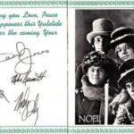 Micky Dolenz Instagram - Wishing you Love, Peace and Happiness this Yuletide and for the coming year. #themonkees #christmascard #mickydolenz #michaelnesmith #davyjones #petertork