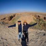 Micky Dolenz Instagram - Great weekend! My daughter Georgia and I standing on the San Andreas Fault. The Pacific Plate is on the left, The North American Plate is on the right. Hiking and camping:) #mickydolenz @georgiadolenz #outdoorlife #campinglife #sanandreasfault Carrizo Plain National Monument
