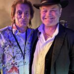 Micky Dolenz Instagram - Did I mention this also happened at the #jamesburtonandfriendsuk concert in London? I ran into old acquaintance Ronnie Wood of The Rolling Stones👍 @ronniewood @therollingstones #mickydolenz