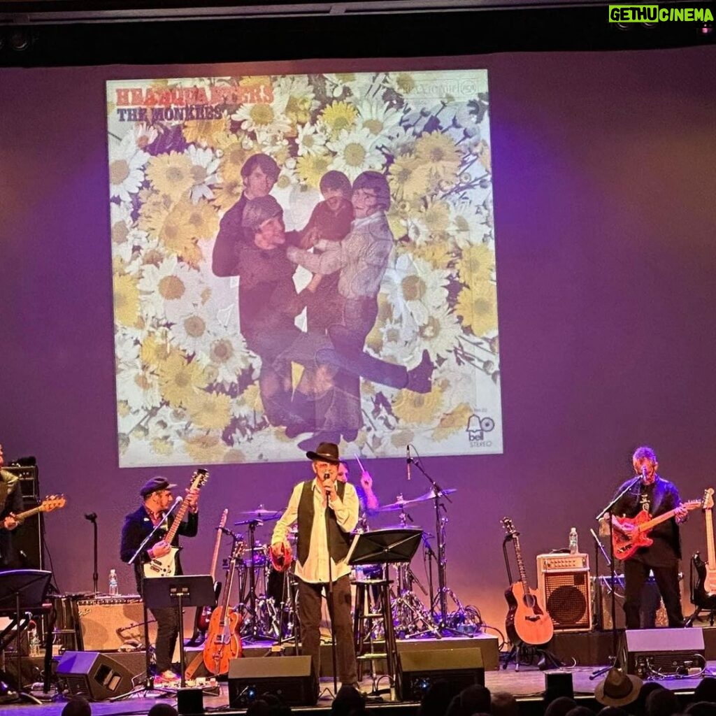 Micky Dolenz Instagram - Amazing show in Clearwater, FL last night.. The audience is loving the Headquarters material! Not too late to get tickets.. Dates posted below- #themonkees #mickydolenz #michaelnesmith #petertork #davyjones #headquarters #celebrationofthemonkeestour @themonkees 4/1/23 - Orlando, FL - The Plaza Live https://bit.ly/3WhnSQW 4/2/23 - Clearwater, FL- Bilheimer Capitol Theatre - Clearwater https://bit.ly/3ST7ymP 4/4/23 - Virginia Beach, VA - Sandler Center for the Performing Arts https://bit.ly/3TRXb3R 4/5/23 - Annapolis, MD - Maryland Hall https://bit.ly/3sJ79bO 4/7/23 - Atlantic City, NJ - Ovation Hall at Ocean Casino Resort https://bit.ly/3fkBcDx 4/8/23 - Vienna, VA - The Barns at Wolf Trap SOLD OUT! 4/10/23 - Chester, NY - Sugar Loaf Performing Arts Center https://bit.ly/3SRnMwD 4/11/23 - Huntington, NY - The Paramount - Huntington, NY https://bit.ly/3FvDMBg 4/12/23 - Englewood, NJ - Bergen Performing Arts Center https://bit.ly/3gZkQ3z 4/14/23 - Ridgefield, CT - The Ridgefield Playhouse - LOW TICKET ALERT! https://bit.ly/3Wuj3UK 4/15/23 - Beverly, MA - The Cabot - LOW TICKET ALERT! https://bit.ly/3Nmvcqp 4/16/23 - Jim Thorpe, PA - Penn's Peak https://bit.ly/3NjTKk1 4/18/23 - Warren, OH - Robins Theatre https://bit.ly/3DpimmN 4/19/23 - Kent, OH - The Kent Stage https://bit.ly/3DOfbqc 4/21/23 - Sault Ste. Marie - Kewadin Casino - Dream Makers Theater bit.ly/3DQNsot 4/22/23 - Royal Oak, MI - Royal Oak Music Theatre - LOW TICKET ALERT! https://bit.ly/3gZ7B39 4/23/23 - Milwaukee, WI - The Pabst Theater https://bit.ly/3SVRY9M 4/25/23 - Niagara Falls, ON - The Avalon Theatre at Niagara Fallsview Casino Resort https://bit.ly/3FvEgY6 4/26/23 - Niagara Falls, ON - The Avalon Theatre at Niagara Fallsview Casino Resort https://bit.ly/3sRAwbP 4/27/23 - Niagara Falls, ON - The Avalon Theatre at Niagara Fallsview Casino Resort https://bit.ly/3UahxFd 4/29/23 - Minneapolis, MN - Pantages Theatre bit.ly/3lhJsa6 6/8-11/23 - Park City, UT - Egyptian Theatre bit.ly/3RNBBxk. #mickydolenz #themonkees #thecelebrationofthemonkeestour @themonkees