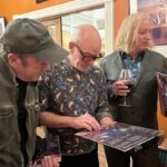 Micky Dolenz Instagram - Great day in GA! Micky Dolenz being presented the key to Athens by members of REM, Micheal Stipe, Peter Buck and Bill Berry. @rem #rem #mickydolenz #mickydolenzsingsrem #athensga @7arecords @michaelstipe Wuxtry Records-Athens