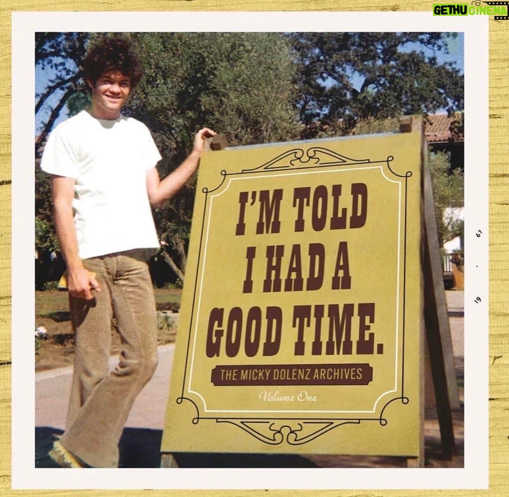 Micky Dolenz Instagram - Today is the final day to snag Micky Dolenz’s incredible new photo archive book, ‘I’m Told I Had a Good Time,’ at its discounted pre-order price! Click here to claim your copy ➡️ https://bit.ly/3sSnj5Z #mickydolenz #imtoldihadagoodtime #newbook #themonkees @andrewsandoval @themonkees