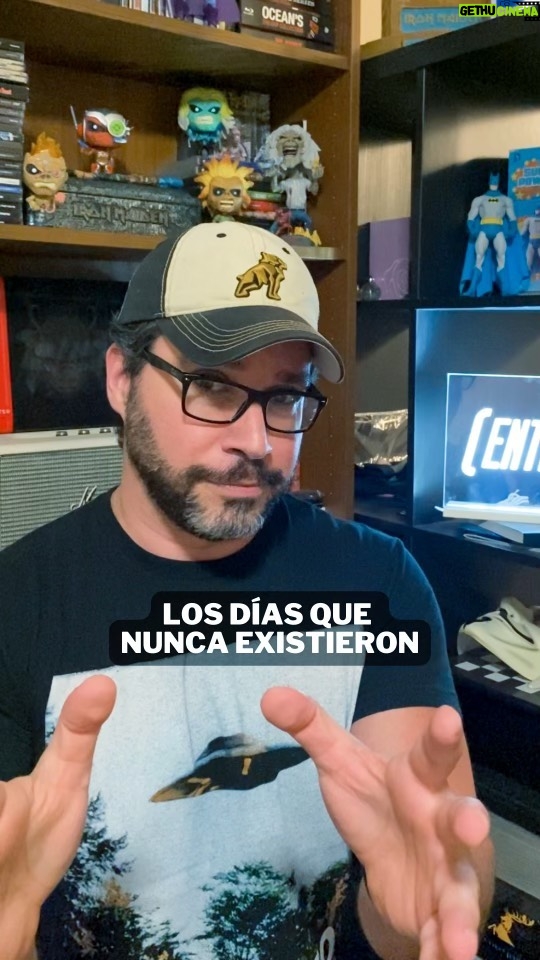 Miguel Augusto Rodríguez Instagram - El día de hoy @culturizando y mi persona, decidimos emprender un viaje al pasado y tratar de encontrar los “días que nunca existieron” #entreparentesis #historia #culturageneral #trivia #fomentalacuriosidad