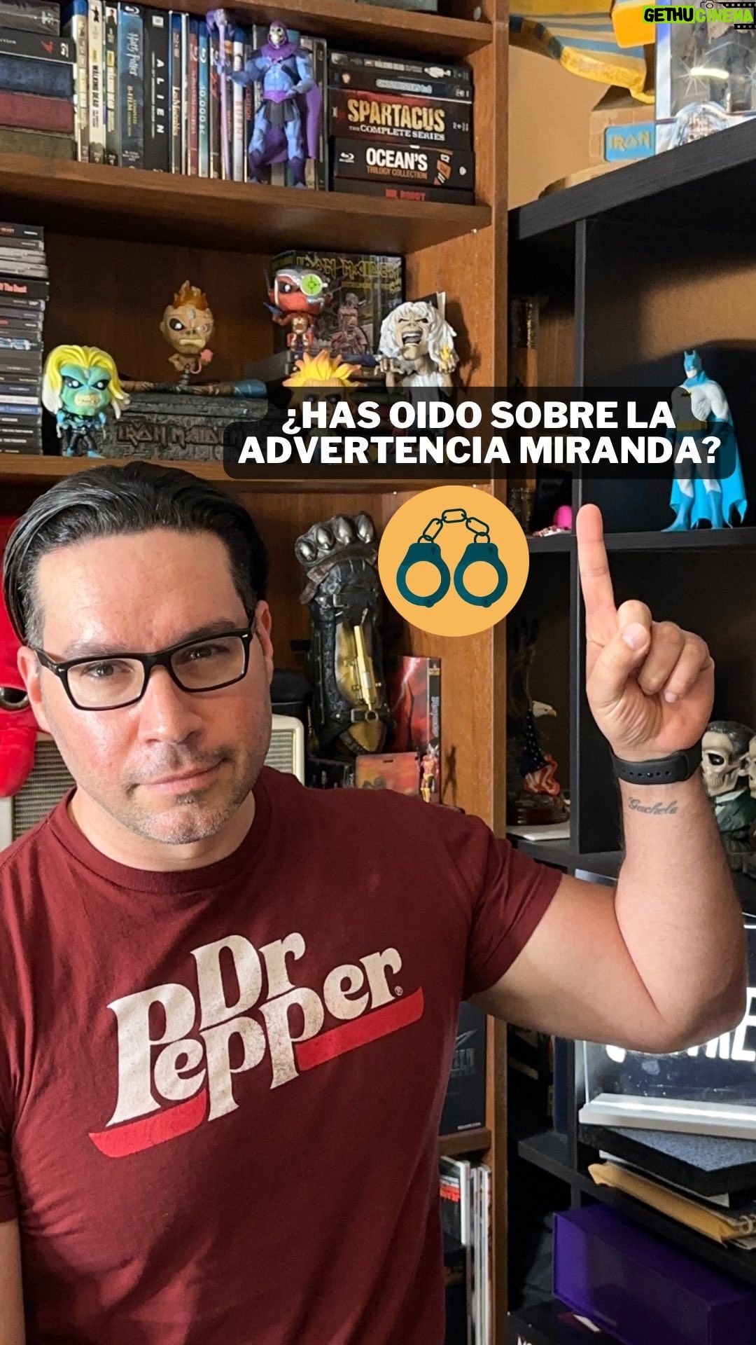 Miguel Augusto Rodríguez - 342 Likes - En esta oportunidad buscamos el origen de éste texto, el cual sabemos que lo hemos escuchado un millar de veces 🚔🚔la #advertenciamiranda ¿sabías su origen? Déjanos tus comentarios @culturizando #entreparéntesis