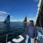 Miguel Bernardeau Instagram - Gracias a @biotherm y al equipo del IMOCA por dejarme navegar en un barco tan especial. 💙. Mucha suerte en vuestro viaje. #biotherm #biothermsailing