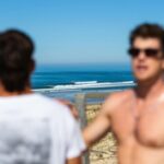 Miguel Bernardeau Instagram - Les Landes avec @aritz_aranburu @thefrogeye Merci beaucoup @quiksilver_festival @quiksilver for taking care of us!!! 🙏🏽💙 📸: @thefrogeye