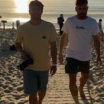 Miguel Bernardeau Instagram - Les Landes avec @aritz_aranburu @thefrogeye Merci beaucoup @quiksilver_festival @quiksilver for taking care of us!!! 🙏🏽💙 📸: @thefrogeye