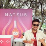 Miguel Cirillo Instagram – No bar mais cool do Rock in Rio Lisboa, o @mateusrosewine Wine Experience 🍷 #MaisRosé #Mateus80 #mateuslovesmusic #PUB