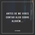 Miguel Cirillo Instagram - Na antiga Grécia, Sócrates tinha uma grande reputação de sabedoria. Um dia, alguém veio encontrar o grande filósofo e disse-lhe: Sabes o que acabei de ouvir sobre o teu amigo? - Espera um pouco - respondeu Sócrates - antes que me contes, gostava de fazer um teste contigo, o dos três filtros. - Teste dos três filtros? - Sim - continuou Sócrates - antes de contares qualquer coisa sobre os outros, é bom tirares um tempo para filtrares o que queres dizer. Eu chamo de teste dos três filtros. O primeiro filtro é a VERDADE. Já verificaste se o que vais dizer é VERDADE? - Não, ouvi dizer. - Muito bem. Então não sabes se é verdade. Continuamos com o segundo filtro, o da BONDADE. O que queres dizer sobre o meu amigo, é algo bom? - Ah, não! Pelo contrário. - Então - questionou Sócrates - queres contar-me coisas más sobre ele e nem tens a certeza se são verdadeiras. Talvez ainda possas passar no teste do terceiro filtro, o da UTILIDADE. É útil que eu saiba o que vais dizer sobre esse amigo? - Não, nada de mais. - Então - concluiu Sócrates - o que ias contar-me não é nem VERDADE, nem BOM, nem ÚTIL. Porque é que querias contar-me, então? Análise: Este é um conto moral que ilustra a importância de pensar antes de falar. Sócrates ensina que devemos filtrar as informações que recebemos, antes de as transmitirmos a outros. Os três filtros são: Verdade: Devemos verificar se a informação é verdadeira, antes de a partilhar. Bondade: Devemos pensar se a informação traz algo bom, ou se vai prejudicar alguém. Utilidade: Devemos pensar se a informação é útil para quem a recebe. A história mostra que, se não cumprirmos estes filtros, podemos acabar a espalhar mentiras, fofocas ou informações que não são úteis. #Reflexao #frase #frases #bomdia Porto, Portugal