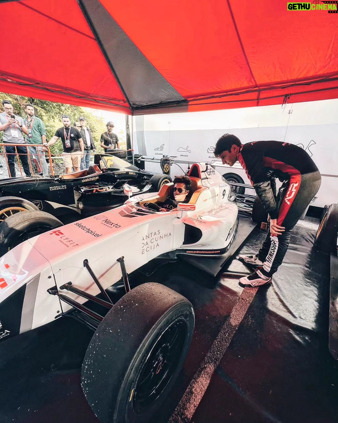 Miguel Cirillo Instagram - Este fim de semana viemos apoiar o grande @andre.vieira.racer ao @caramulomotorfestival! Obrigado ao @fitnessup_portugal por fazer acontecer algo mágico! Ficará para sempre 💛 🛞🏆🏎️ Caramulo Motorfestival