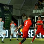Miguel Cristovinho Instagram - lendários • a @radiocomercial convidou-me para vir dar uma perninha e ajudar os seniores contra a juventude da @cdd_fm , parece que afinal o sangue corre fresco nos velhotes… 12-7 👀 obrigado pelo convite 🤞🏼 parabéns à organização, já tinha saudades de uma peladinha e senti-me na final da champions • e uma vez que não me lesionei… até já, logo às 21:30h há bailarico
