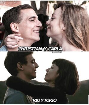 Miguel Herrán Instagram - Que pareja preferís??
@lacasadepapel 
@elitenetflix