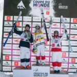 Mikaël Kingsbury Instagram - 🥇à la maison⚜️🇨🇦 What a night!!!!!!! Merci tout le monde pour les encouragements hier soir🙏🏼 On se voit ce soir😈 #worldcup #moguls #mmc Val St Côme Station de Ski